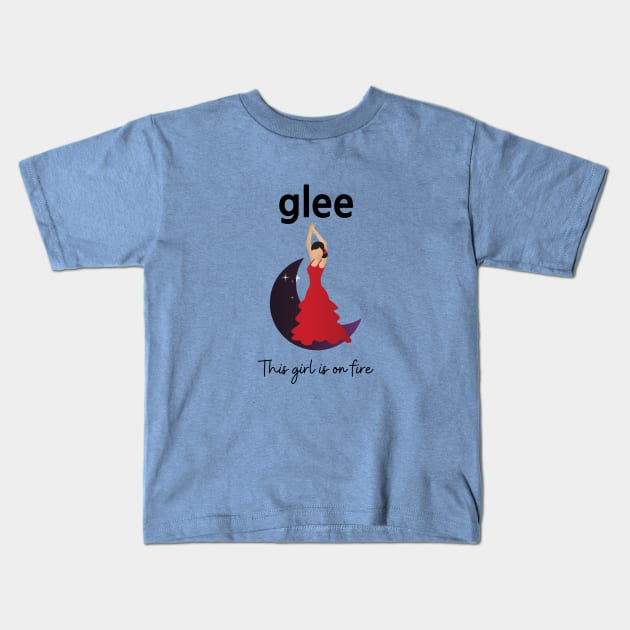 Glee/Santana Tribute Kids T-Shirt by Said with wit